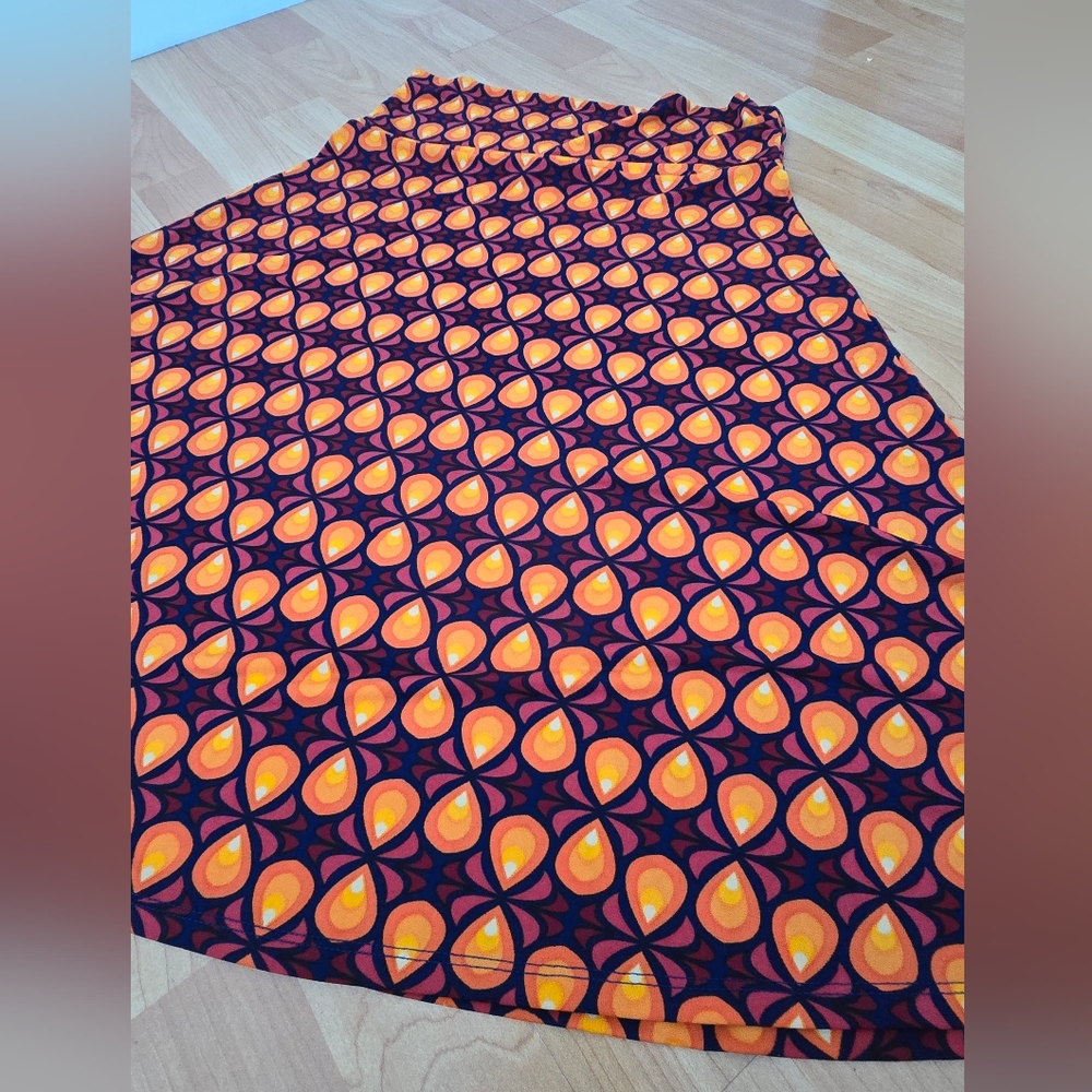 Lularoe Bright Flowy Skirt Size medium